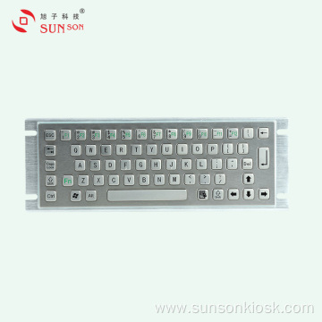 Reinforced Metal Keyboard and Touch Pad